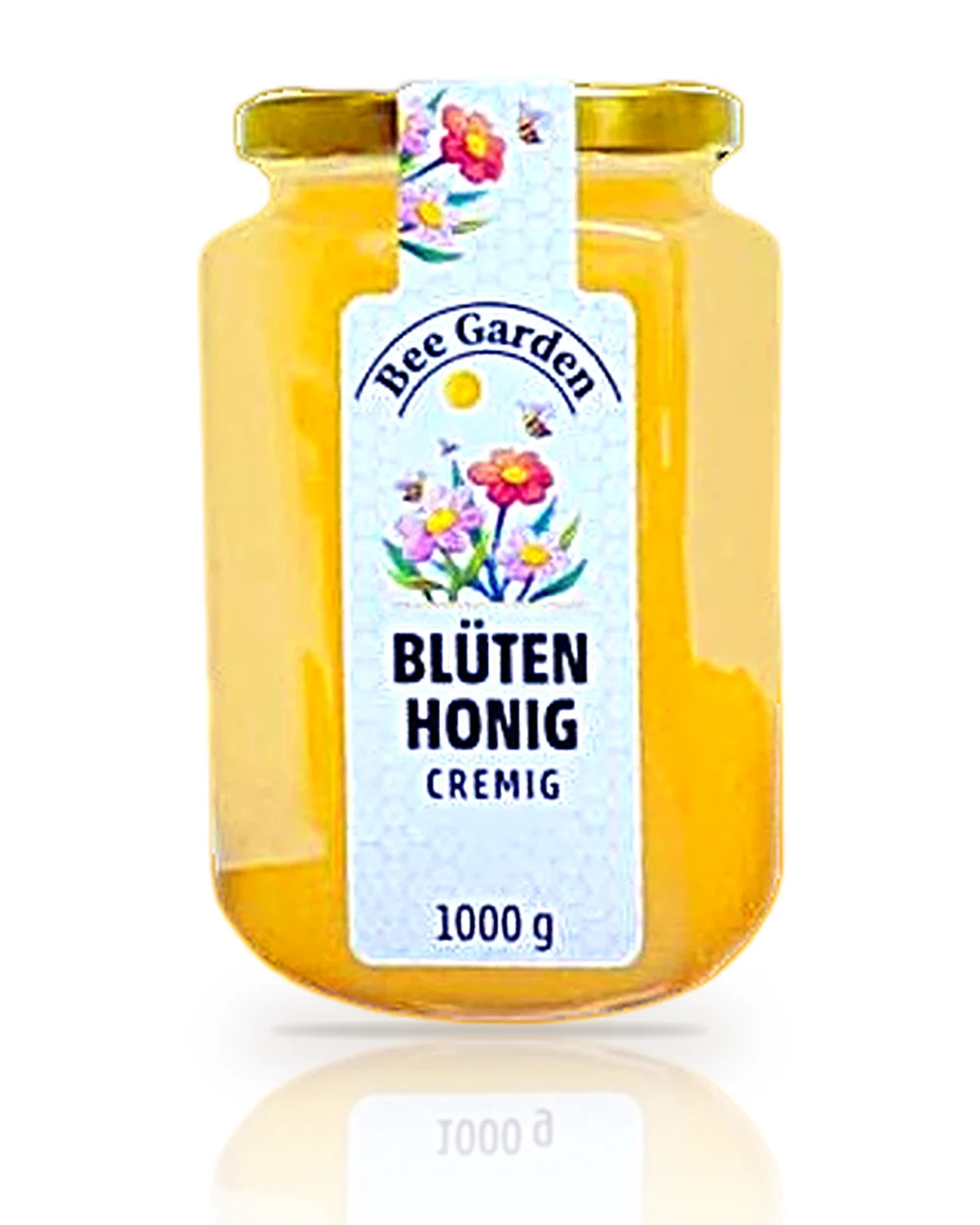 Bee Garden Blüten Honig · Creamed, 1000 g · 35.3 oz